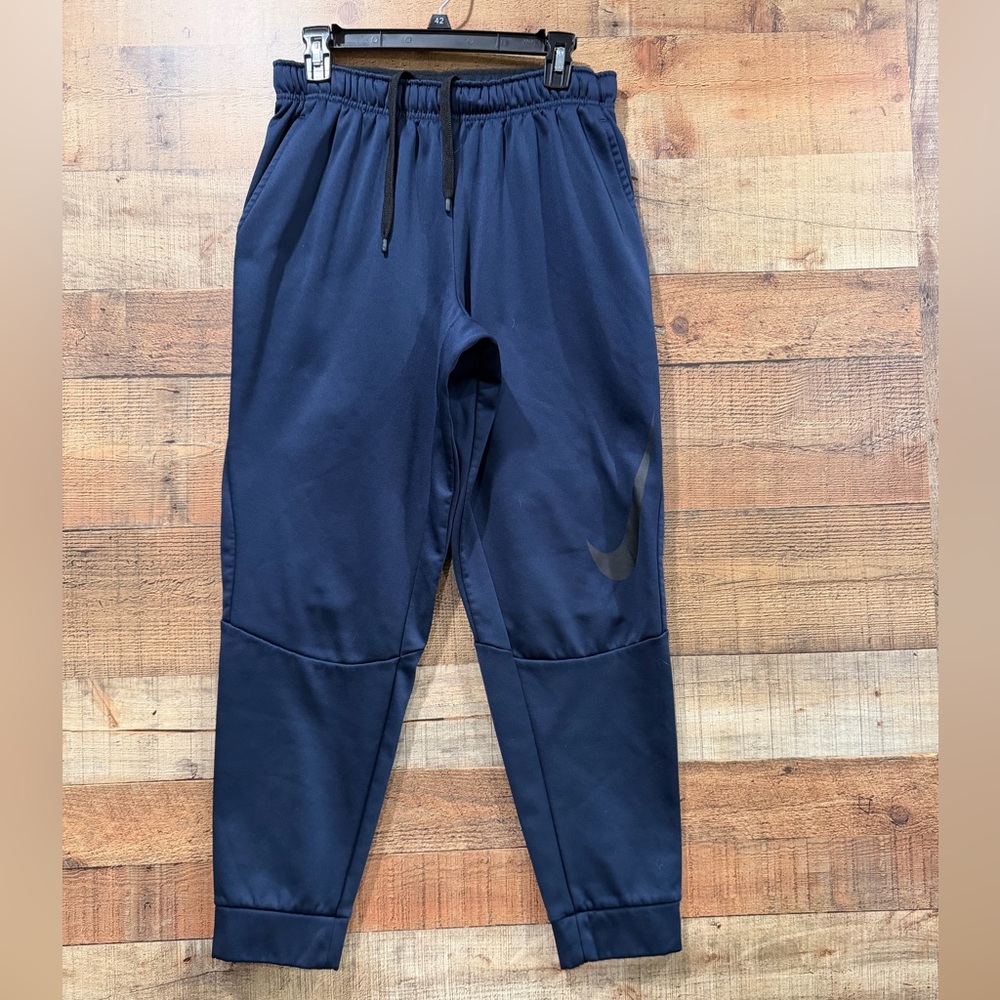 Nike Navy Blue Dri-FIT Joggers Size Medium
